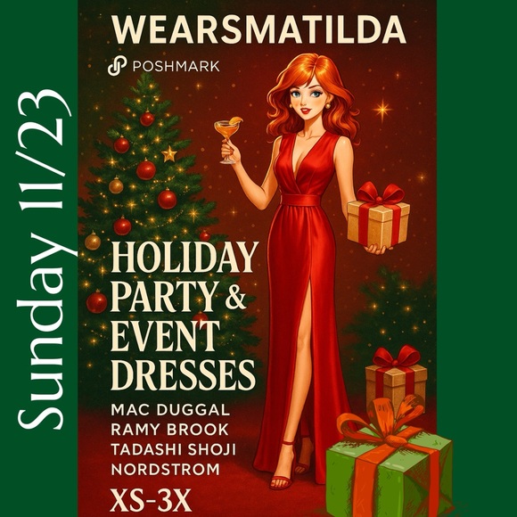 Other - LIVE on Sunday!

MacDuggal, RAMY Brook, Adrianna Pappel, Eliza J 

XS-3X